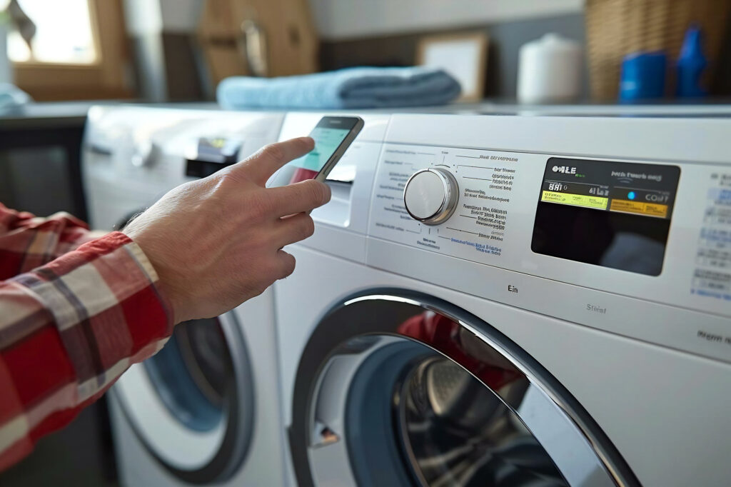 laundry symbols on washing machine
